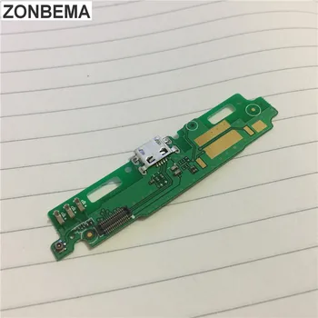 ZONBEMA USB zaryadlash porti Jek Dock vilkasi ulagichi Xiaomi Redmi 3 3s uchun mikrofon bilan zaryad taxtasi egiluvchan kabeli