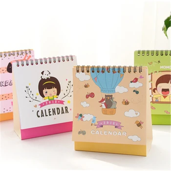 DL 2018 Betmen go'zal kalendar Custom kalendar Koreya Creative Desktop qamariy yil kalendar yuritish ofis materiallari stat uchun