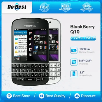 Original Blackberry Q10 4G mobil telefon 3.1 