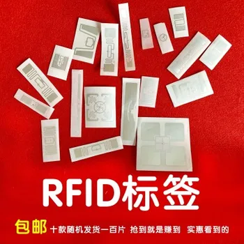 10kinds 100pcs UHF RFID teglari stikerlari nam inley namunalari