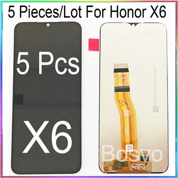 Ulgurji 5 dona / Lot Honor X6 uchun sensorli yig'ish bilan LCD displey X6