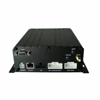 GPS bilan H. 264 avtomobil MDVR 6 kanal qattiq Disk avtomobil Monitoring mobil DVR