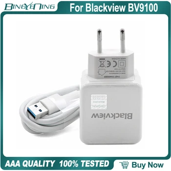 Bv9100 P10000 Pro EU vilkasi uchun Original USB quvvat adapteri zaryadlovchi 5v6a 8 mm TPYE-C USB kabel ma'lumot liniyasi