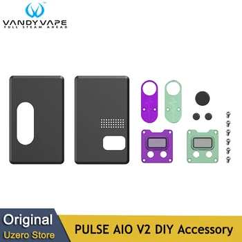 Original Vandy Vape Pulse AIO V2 to'plami DIY aksessuari panelli tugmalar bilan elektron sigaret uchun havo oqimi quvurlari VandyVape Pulse AIO V2 to'plami