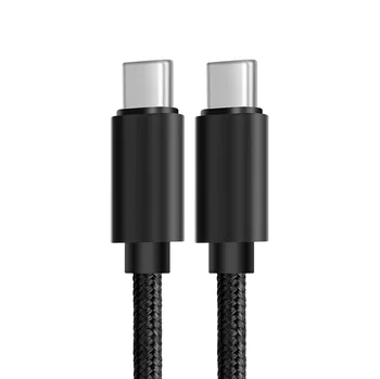 MacBook IPad Pro uchun USB C dan USB Type - C kabeliga tez zaryadlash 4.0 PD 100 Vt tez zaryadlovchi