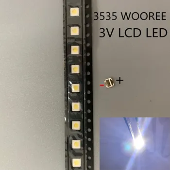 VUREE uchun 200PCS LED 3535 engil boncuklar salqin oq 3V 1.85 Vt LED LCD televizor yoritgichi LED yoritgichli televizor ilovasi VM35E1F-YR07-eB