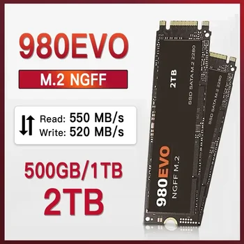 Original 1TB M. 2 SSD 500gb NGFF SSD qattiq disk 980evo pcie 980 Pro qattiq Disk noutbuk/ish stoli/mac uchun ichki qattiq Disk