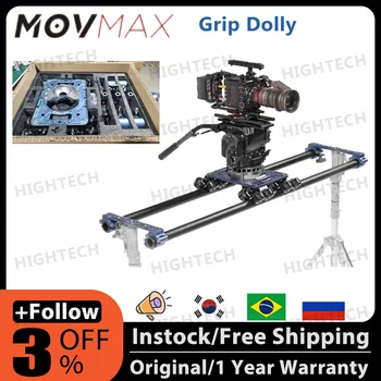 Movmax Grip Dolly kamerasi Dolly tizimi quvvati 90 kg optimallashtirilgan g'ildiraklar egri treklar uchun ko'p qirrali variantlar va greenbull