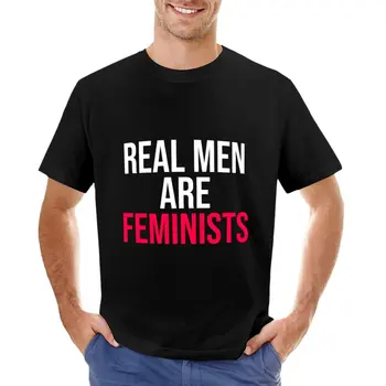 Haqiqiy erkaklar feministlar t-Shirt sublime anime kiyimlari bir bola uchun t-shirt erkaklar