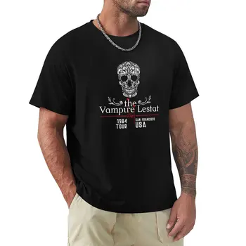 Vampire Lestat tour memorabilia T-Shirt Tees maxsus t shirt erkaklar t-shirt