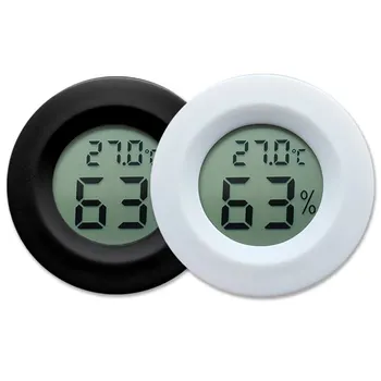 Mini gigrometr termometr elektron raqamli namlik o'lchagich o'lchagich Monitor LCD displey ichki harorat detektori
