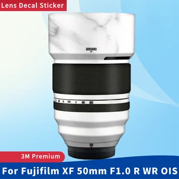 Fujifilm XF 50mm F1.0 R VR OIS kamera linzalari terisi tirnalishga qarshi himoya plyonka tanasi himoyachisi stikeri XF50 1.0 uchun