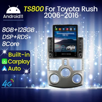 Toyota RUSH DAIHATSU TERIOS 11-2006 Carplay uchun Tesla ekranli Multimedia Video pleer GPS navigatsiyasi bilan Android 2011 avtomobil radiosi
