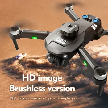 FPV to'siqni oldini olish dron ToyKS11 Professional optik oqim cho'tkasi katlanadigan kvadrokopter 8k HD ikki kamerali dron