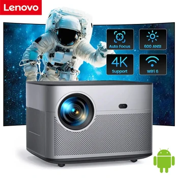 Yangi Lenovo HY350 4K projektor Full HD 1080p Android 11 BT 5.0 Dual Xotin6 300 ANSI uy kino lager masofadan nazorat qilish projektor