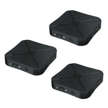 3x yangi Bluetooth 4.2 qabul qiluvchi va uzatuvchi Bluetooth simsiz Adapter Audio uy TV MP3. 5 kompyuter uchun 3 MM AUX Audio bilan