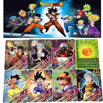 20 dona/lot Anime Dragon Ball Super karta Frieza Majin buu Broli uyali Piccolo harakat raqamlar qog'oz savdo yig'ish bola sovg'a o'yinchoq