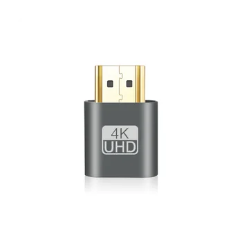 10dona HDMI - mos Virtual displey Adapter 4K EDID model Plug boshsiz sharpa ko'rsatish Emulator Video karta qulf plitalar