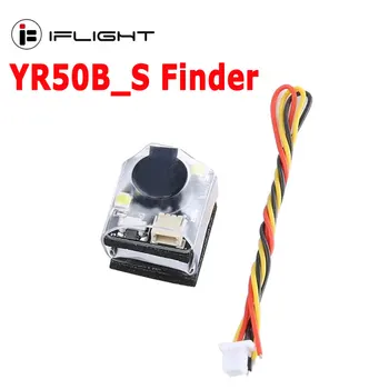 IFlight YR50B_S Finder Buzzer 100db BB halqa LED yorug'lik signal 100 desibel FPV quadcopter va RC samolyot uchun programlanabilir BF F7