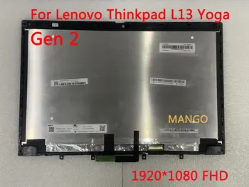 13.3 dyuymli FHD 1920*1080 Lenovo Thinkpad L13 Yoga Gen 2 noutbuk uchun LCD displey 5m10v64467 sensorli montaj Lcd Panel sensorli ekran