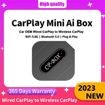 Carplay AI Box Car OEM simli CarPlay-ni simsiz CarPlay Linux tizimiga tez ulang Smart Mini AI Box USB ulang va O'ynang