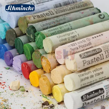 Schmincke Pastels, 10/15/30 ranglar, karton Sozlash, Handmade Pastels, Brilliant, Velvet-mat, juda Lightfast ranglar, san'at uslubi