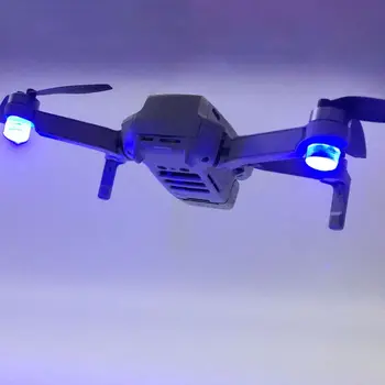 1Set Flash LED chiroqlari tungi parvoz yoritgichi chiroq Dji Mavic Mini Drone aksessuarlari uchun yo'qolgan yoritgichga qarshi