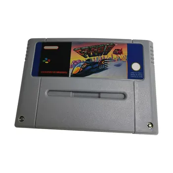 16 bitli Super Famicom Super nes SFC klassik o'yin konsoli uchun F-Zero SFC o'yin kartriji uchun Video o'yin-pal EI versiyasi