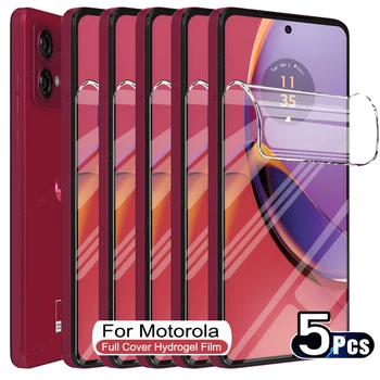 Motorola Edge 5 uchun Motorola Moto G84 ekran himoyachisi Hydrogel Film uchun PCS 40 30 Neo Pro Ultra G54 G51 G82 G32 G22 G14 Gel Film