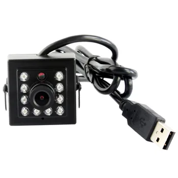 1,3 megapikselli 960P HD USB kamera MJPEG YUY2 past Yoritgich0. 01Lux IR infraqizil tungi ko'rish Mini Video USB veb-kamera kamerasi